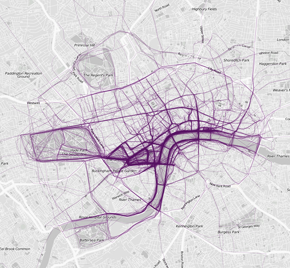 London run map