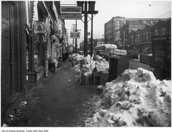 toronto 1938 winter