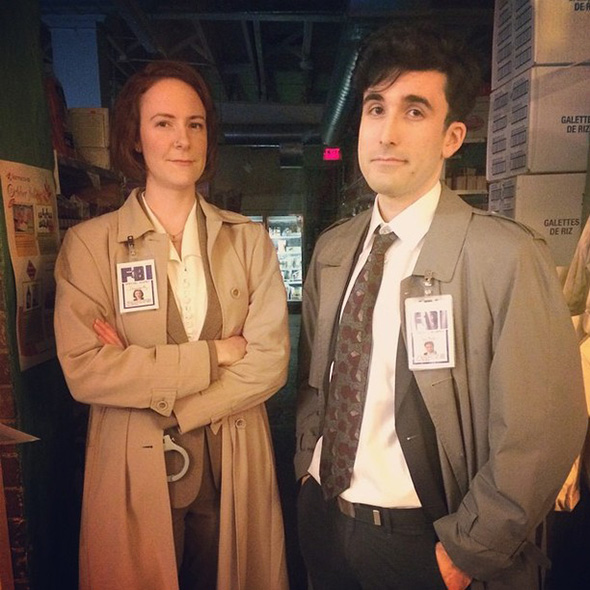 mulder and scully costume
