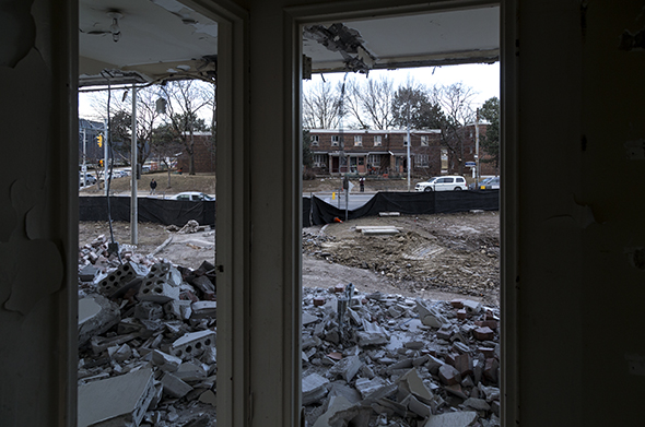 605 Whiteside Place demolition