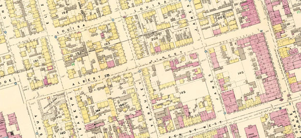 toronto albert street 1880