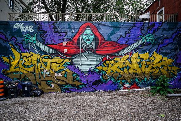 5 places to check out graffiti and street art in Toronto - 590 x 393 jpeg 216kB