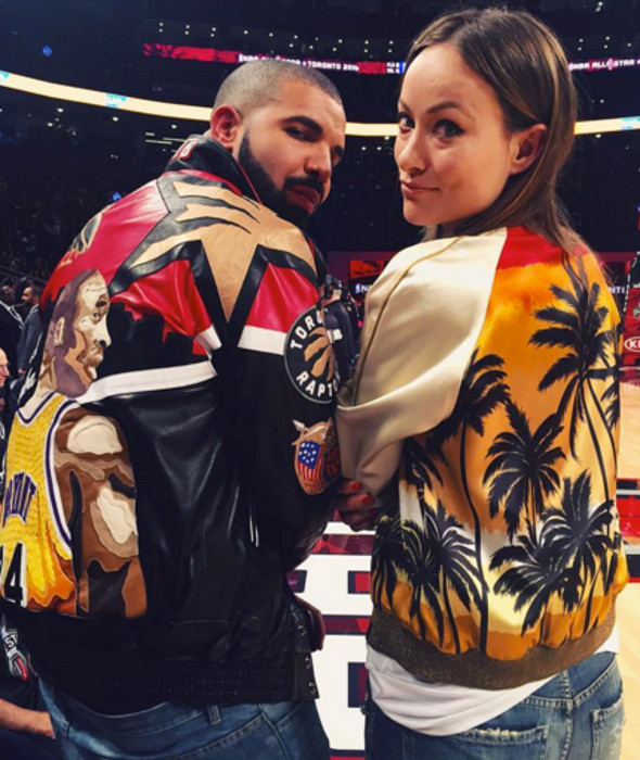 Drake and Olivia Wilde