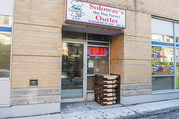 Soloways Hotdogs Toronto